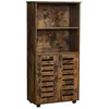 VASAGLE Meuble de rangement rustique