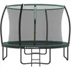 SONGMICS Trampoline extérieur avec échelle, Vert / Ø 305 cm