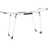 SONGMICS Étendoir à linge en métal blanc, Blanc