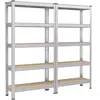 SONGMICS Étagère de rangement à 5 niveaux, Argent / 1