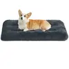 Feandrea Panier pour chien rembourrage moelleux, Gris Foncé / 95 x 60 cm