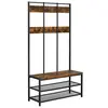 VASAGLE Grand portemanteau industriel