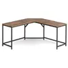 VASAGLE Bureau d'angle industriel