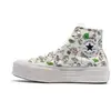 Baskets Blanches/Noires Femme Converse Lemonade