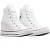 Converse Ctas Wedge Femme Chaussures - Blanc - Taille: 38 - Toile