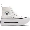 Converse All Star Lift High Double Stack Junior - Blanc, Blanc 37