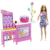 Mattel Poupée Avec Stand De Barbe à Papa Barbie