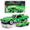 Mattel Brick Shop Hot Wheels Speed Custom 68 Camaro Building Set