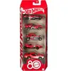 Pack 5 véhicules Hot Wheels Mattel 80 ans