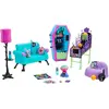 MONSTER HIGH SALON DE JEU POUR ETUDIANT, MEUBLES DE MAISON DE POUPEE E