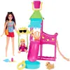Maison de poupée Barbie Coffret Skipper Premiers Jobs Parc Aquatique