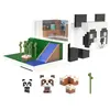 Mattel Minecraft-Mini Têtes Modulables-La Maison du Panda-Coffret HLL25
