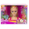Barbie®-Ultra Chevelure-Tête à Coiffer blonde mèches arc-en-ciel HMD78