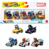 Pack 5 véhicules Hot Wheels Raceverse Marvel