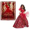 Mattel Barbie Signature Poupée Barbie Joyeux Noel Chatain Hrm63