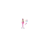 Barbie Poupée mannequin Fantaisie sirèneà cheveux longs