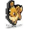 Jeu de brique et bloc Mega Evoli Pixel Art Pokémon