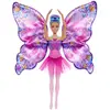 Mattel Barbie-De Danseuse À Papillon-Poupée Transformation 2 En 1 Hxj10