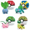 Jeu de brique et bloc Mega 4 Pokémon Plante à construire