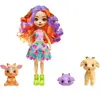 Enchantimals-Famille de Golita Chèvre-Poupée et 3 figurines chèvres HXC00