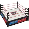 Mattel WWE Ring Main Event Coffret avec étiquettes Main Event et RAW, tapis tendu par des ressorts et cordes Pro-Tension, JDJ20