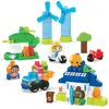 Jeu De Construction - Mega Bloks - Maison écologique Multicolore