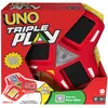 Mattel Jeu de cartes Games Uno Triple Play