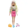 Barbie Révéler L´ensemble De Couleurs Du Cadeau Néon Tie-dye Poupée Fleur
