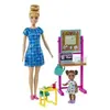 Barbie®-coffret Maîtresse D’école-3 Ans Et Plus Hcn19 Blanc