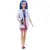 Barbie Série You Can Be Anything Poupée Scientifique avec Mini-Microscope Multicolore