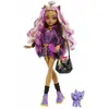 Monster High poupée Clawdeen Wolf 25 cm  - Mattel Poupées  - MATTHHK52 