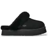 UGG Disquette Femme Sandals Pantoufle Noir - 40