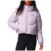 Columbia - Puffect II Cropped Jacket - Doudoune femme Lavender Pearl -...