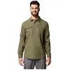 Columbia Skien Valley LS Shirt - Chemise homme Stone Green L