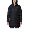 Veste à capuche Columbia Lake 22 II Down Long noir femme - M