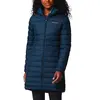 Veste à capuche Columbia Lake 22 II Down Long bleu marine femme - M