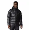 Doudoune duvet a capuche columbia arctic crest noir
