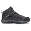 Chaussures Columbia Crestwood Mid Waterproof gris foncé fumée - 40.5