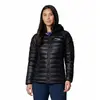 Doudoune duvet a capuche femme columbia arctic crest noir