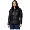 Doudoune duvet a capuche femme columbia arctic crest noir