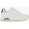 Baskets femme Skechers Uno - Shimmer Away Blanc 35 155196-WHT