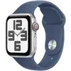 Montre connectée APPLE WATCH SE 40mm Argent/Denim M/L Cellular TU