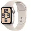 Apple Montre connectée Watch SE24 44mm Alu taille M/L - Lumière Stellaire 