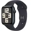 Apple Watch SE GPS 40 mm Aluminium Minuit Bracelet Sport Minuit - S/M