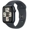 Apple Watch SE GPS 44 mm Aluminium Minuit Bracelet Sport Minuit - M/L