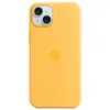 Apple Coque en silicone avec MagSafe pour iPhone 15 Plus - Rayon de soleil