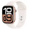 Montre connectée APPLE WATCH Serie 10 42mm Alu/Or Rose S/M Cellular TU