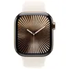 Montre connectée APPLE WATCH Serie 10 42mm Titane Or M/L Cellular TU