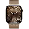 Montre connectée APPLE WATCH Serie 10 46mm Titane Or Loop Cellular TU