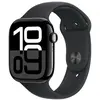 Montre connectée APPLE WATCH Serie 10 46mm Alu/Noir S/M Cellular TU